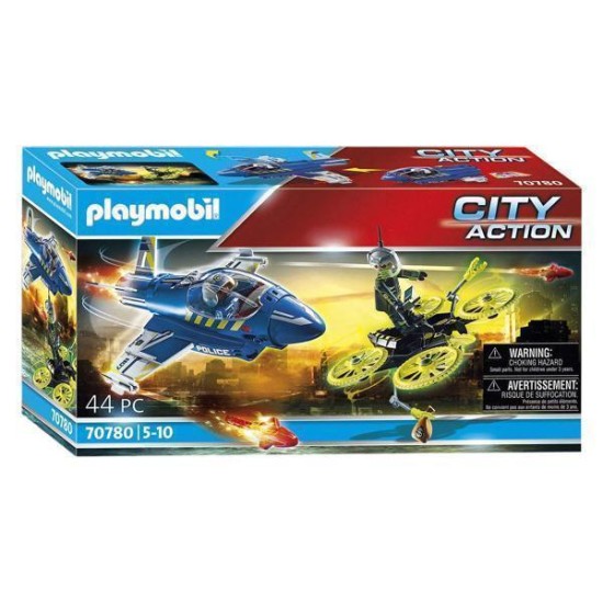 Playmobil City Action Politiejet Drone-Achtervolging - 70780