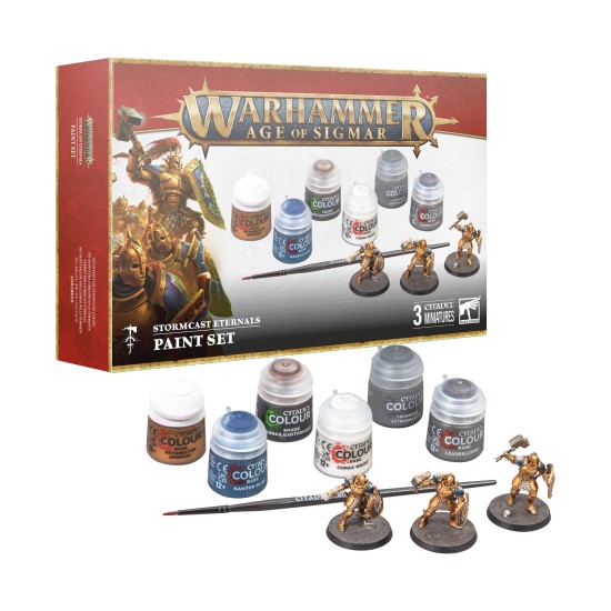 Age Of Sigmar: Stormcast Eternals  + Paint Set