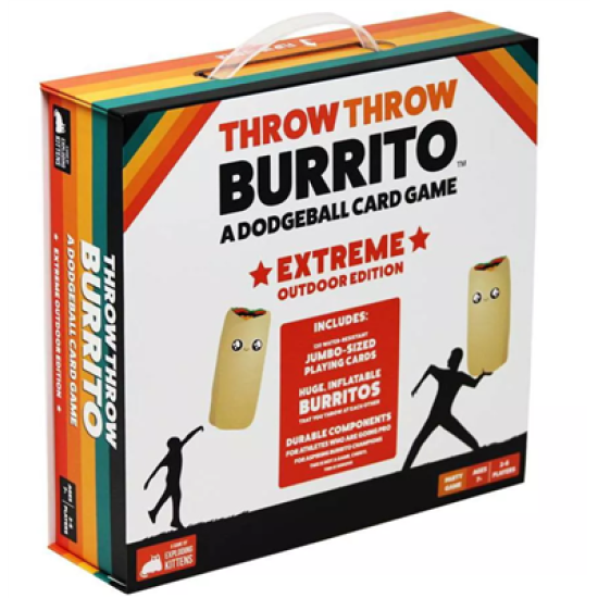 Throw Throw Burrito Extreme Outdoor Edition