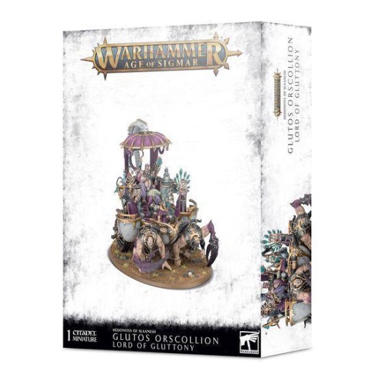 Hedonites Of Slaanesh: Glutos Orscollion Lord Of Gluttony ---- Webstore Exclusive