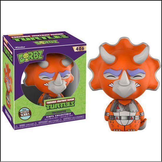 Funko Dorbz Speciality Series Tmnt - Triceratons Vinyl Figure 8Cm Exclusive One-Run-Edition!