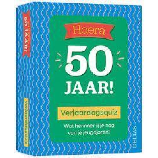 Verjaardagsquiz Hoera 50 Jaar!