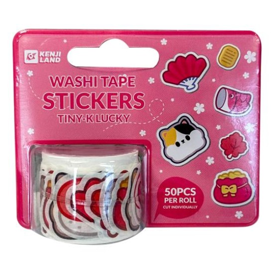 Washi Tape Stickers Tiny-K Lucky