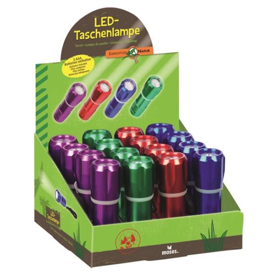 Expeditie Natuur Power Led Zaklamp 4 Assorti