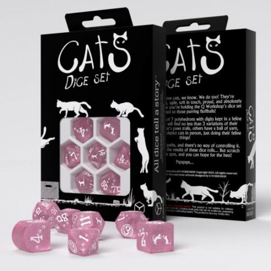 Cats Dice Set - Daisy (7)