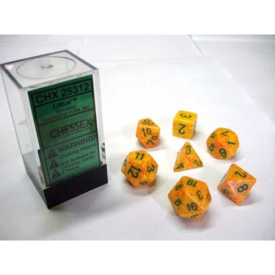 Dice Set Spec Poly Lotus (7)