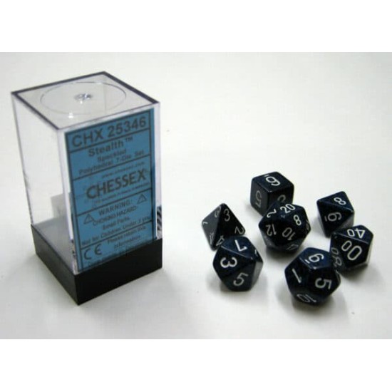 Dice Set Spec Poly Stealth (7)