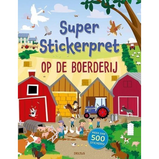 Super Stickerpret - Op De Boerderij