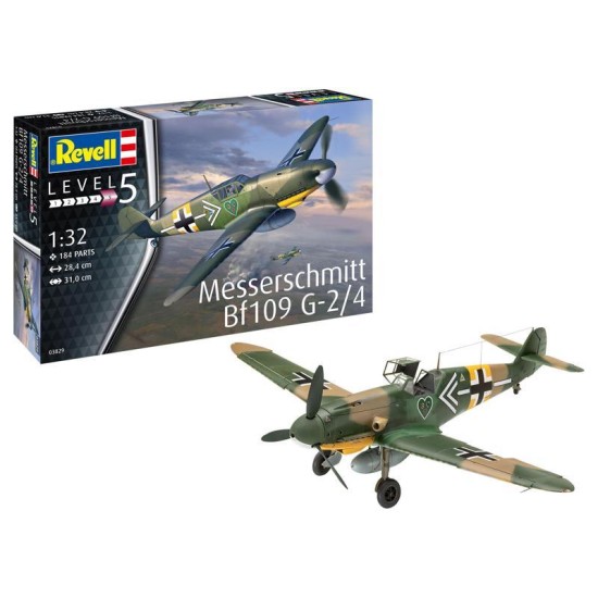 Messerschmitt Bf109 G-2/4 Revell Modelbouwpakket