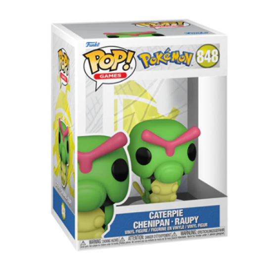 Pokemon Pop! Games Vinyl Figure Caterpie 9 Cm