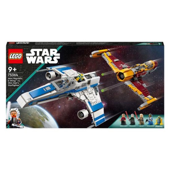 Lego Star Wars 75364 New Republic E-Wing Vs. Shin Hati's Starfighter Ruimteschip Set