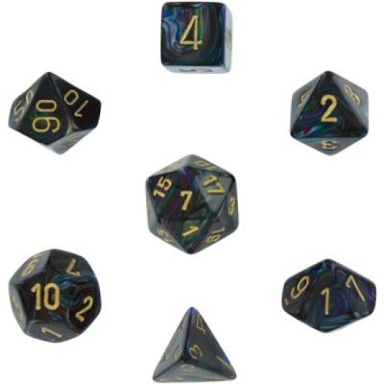 Dice Set Lust Poly Shadow-Gold (7)