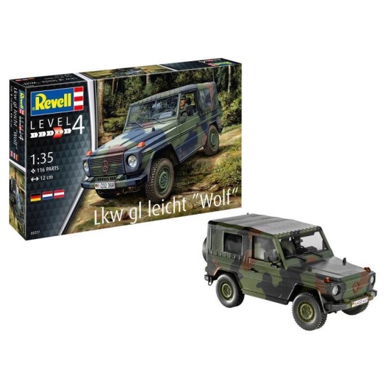 Lkw Gl Leicht Wolf Revell Modelbouwpakket