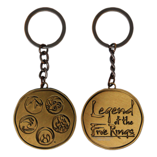 Legend Of The Five Rings Keychain Elemental Forces