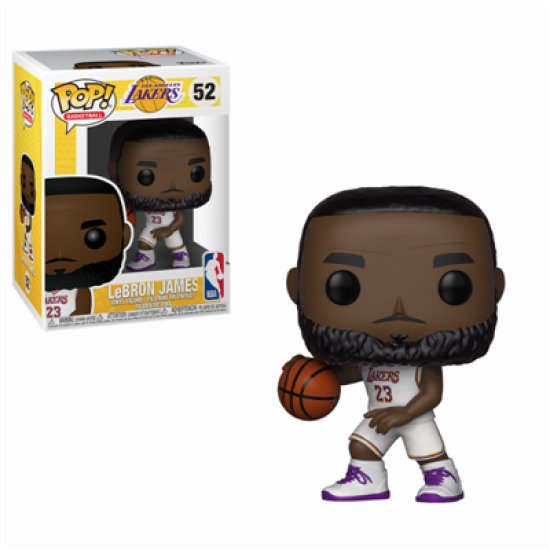 Pop Nba: Lakers - Lebron James (White Uniform)