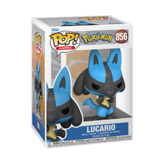 Pokemon Pop! Games Vinyl Figure Lucario(Emea) 9 Cm