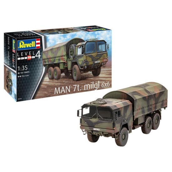 Man 7T Milgl 6X6 Revell Modelbouwpakket