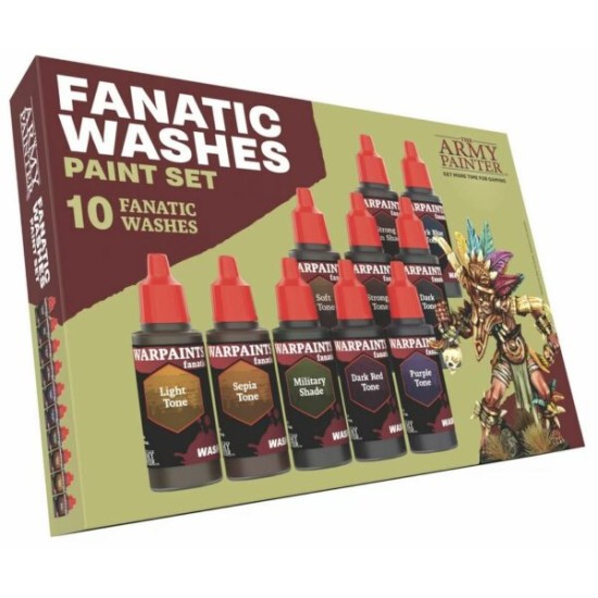 Warpaints Fanatic: Washes Paint Set