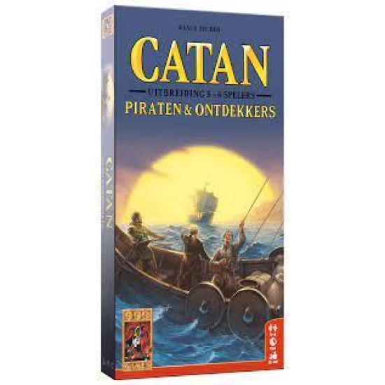 Catan: Uitbreiding Piraten & Ontdekkers 5/6 Spelers Bordspel