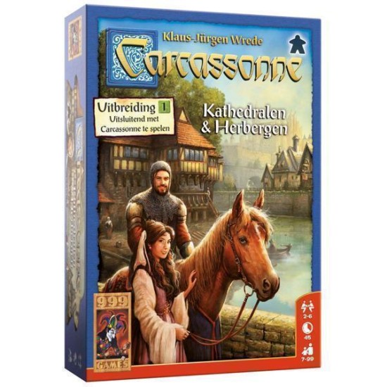 Carcassonne: Kathedralen & Herbergen Uitbreiding