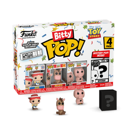 Funko Bitty Pop! Toy Story - Jessie 4Pk (3+1 Mystery Chase)