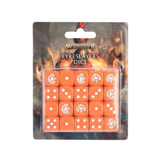 Age Of Sigmar: Fyreslayers Dice --- Op = Op!!!