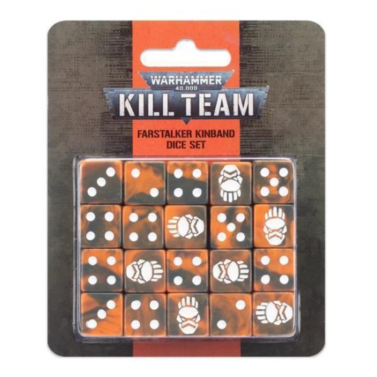 Kill Team: Farstalker Kinband Dice Set --- Op = Op!!!