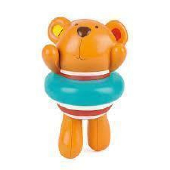 Swimmer Teddy Wind-Up Toy