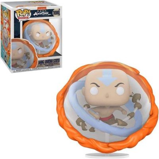 Avatar The Last Airbender Oversized Pop! Marvel Vinyl Figure Aang All Elements 15 Cm